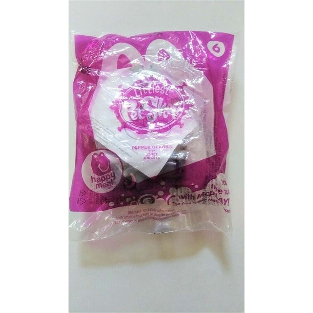 McDonalds Happy The Littlest Pet Shop Pepper Clark # 6 Happy Meal Toy
